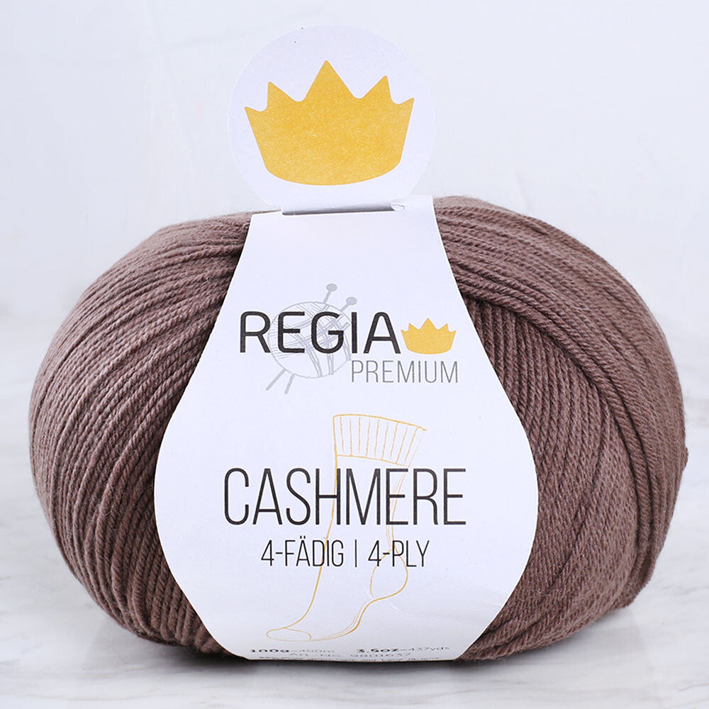 SMC Regia Premium Cashmere Kahverengi El Örgü İpi - 9801637 - 00025